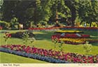 Dane Park Flower Beds [colour John Hinde PC]